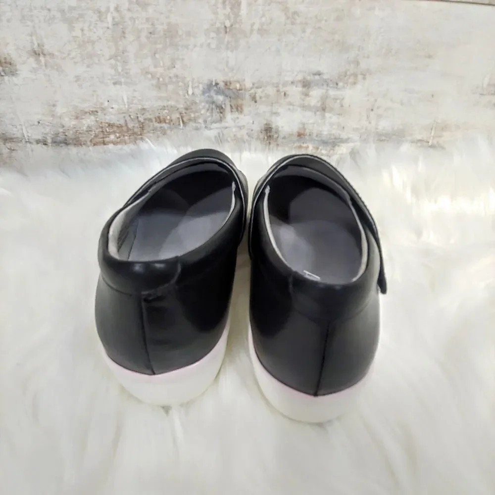 Alegria women's Qin black nappa shoes